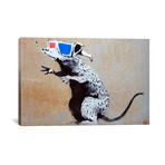 Banksy 3D Rat (26"W x 18"H x 1.5"D)