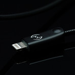 ODIN Charging Cable // Absolute Black (Apple Lightning // 3.3 ft)