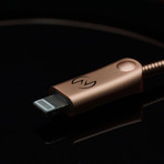 ODIN Charging Cable // Rose Gold (Apple Lightning // 3.3 ft)