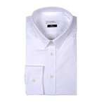 Solid Trend Fit Dress Shirt // White (43)