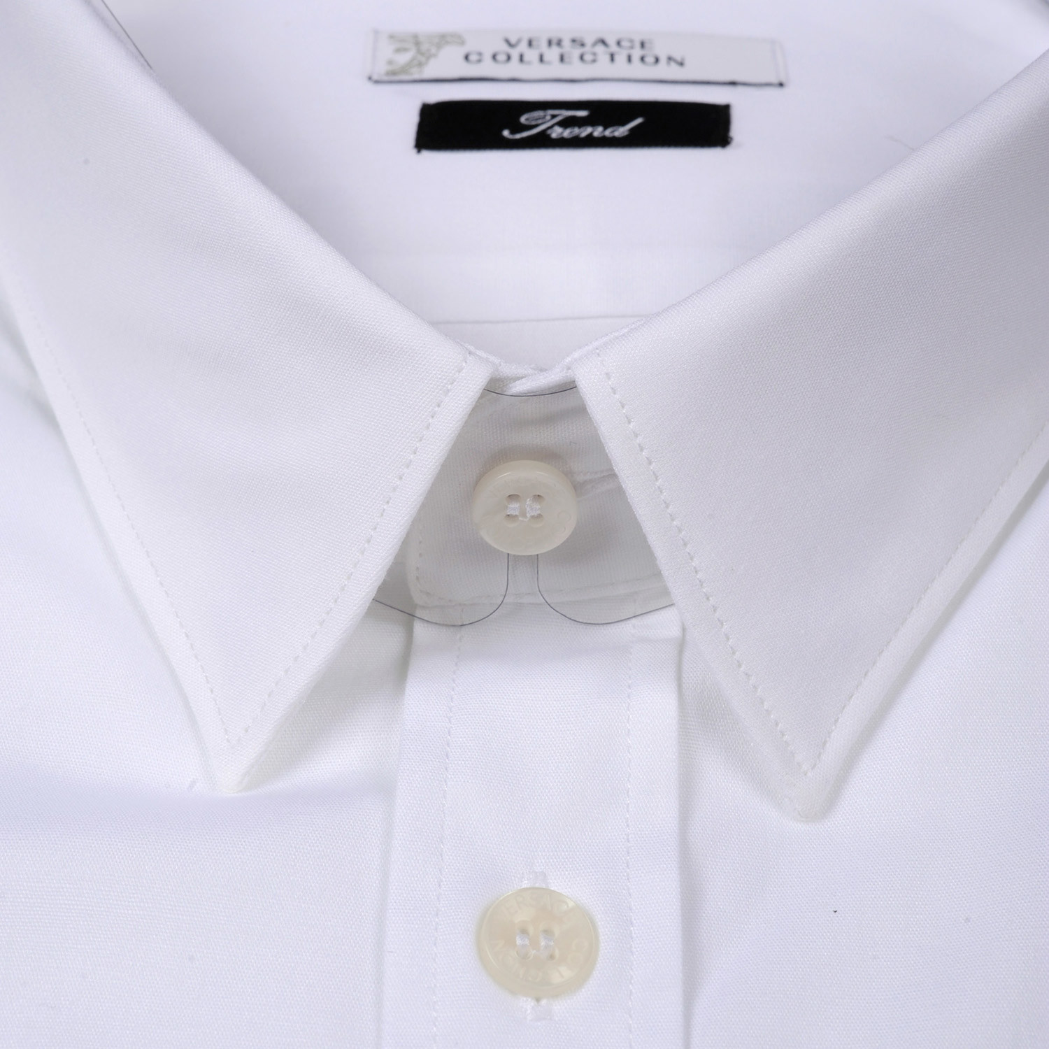 Solid Trend Fit Dress Shirt // White (38) - Formal Wear Clearance ...