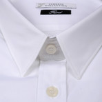 Solid Trend Fit Dress Shirt // White (41)