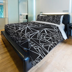 Geometric Triangles // Duvet Cover (Twin)