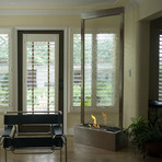 Stainless Steel Gardenfall + Fire Kit // 8'