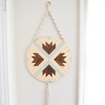 Pipkin // Macrame + Wood Wall Hanging