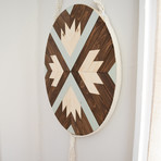 Finch // Macrame + Wood Wall Hanging