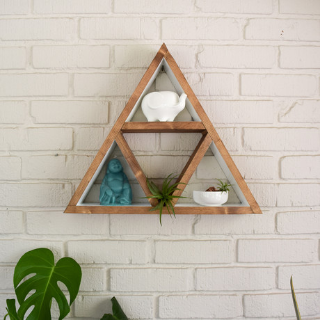 Triple Triangle Shelf