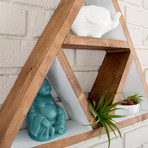 Triple Triangle Shelf