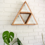 Triple Triangle Shelf