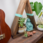 Teepee Shelf (Aqua Accent)