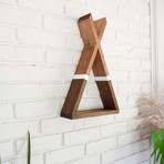 Teepee Shelf (Aqua Accent)