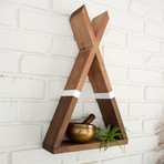 Teepee Shelf (Aqua Accent)