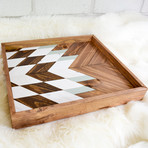 Sage Wood Tray