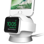 OmniBolt Apple Watch + iPhone Charging Stand (Graphite)