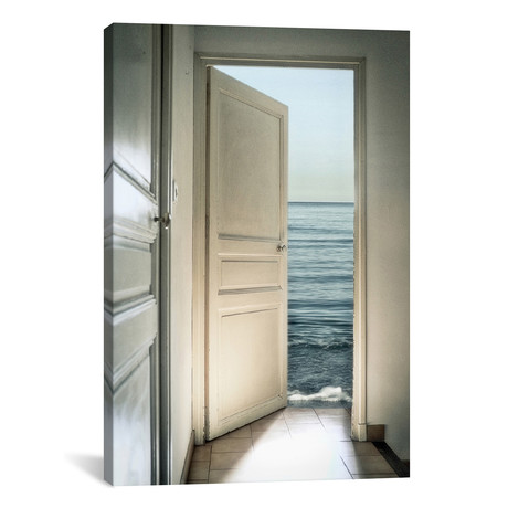 Behind The Door // Christian Marcel (18"W x 26"H x 0.75"D)