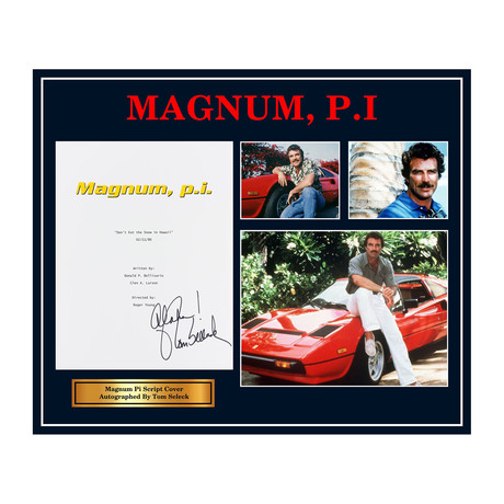 Signed Script // Magnum P.I.