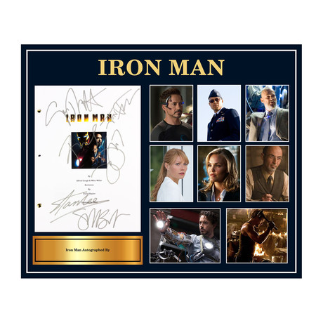 Signed Script // Iron Man