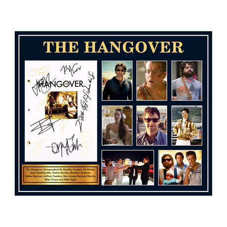 Signed Script // The Hangover