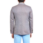 17304 Tweed Surface Blazer // Brown (Euro: 52)