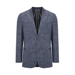 17105 Surface Tweed Blazer // Dark Blue (Euro: 54)