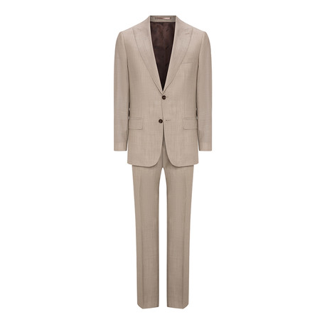 17104 Sivri Suit // Beige (Euro: 46)