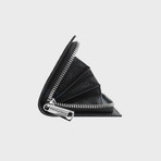 BlackLabel Carbon Fiber Zipper Wallet
