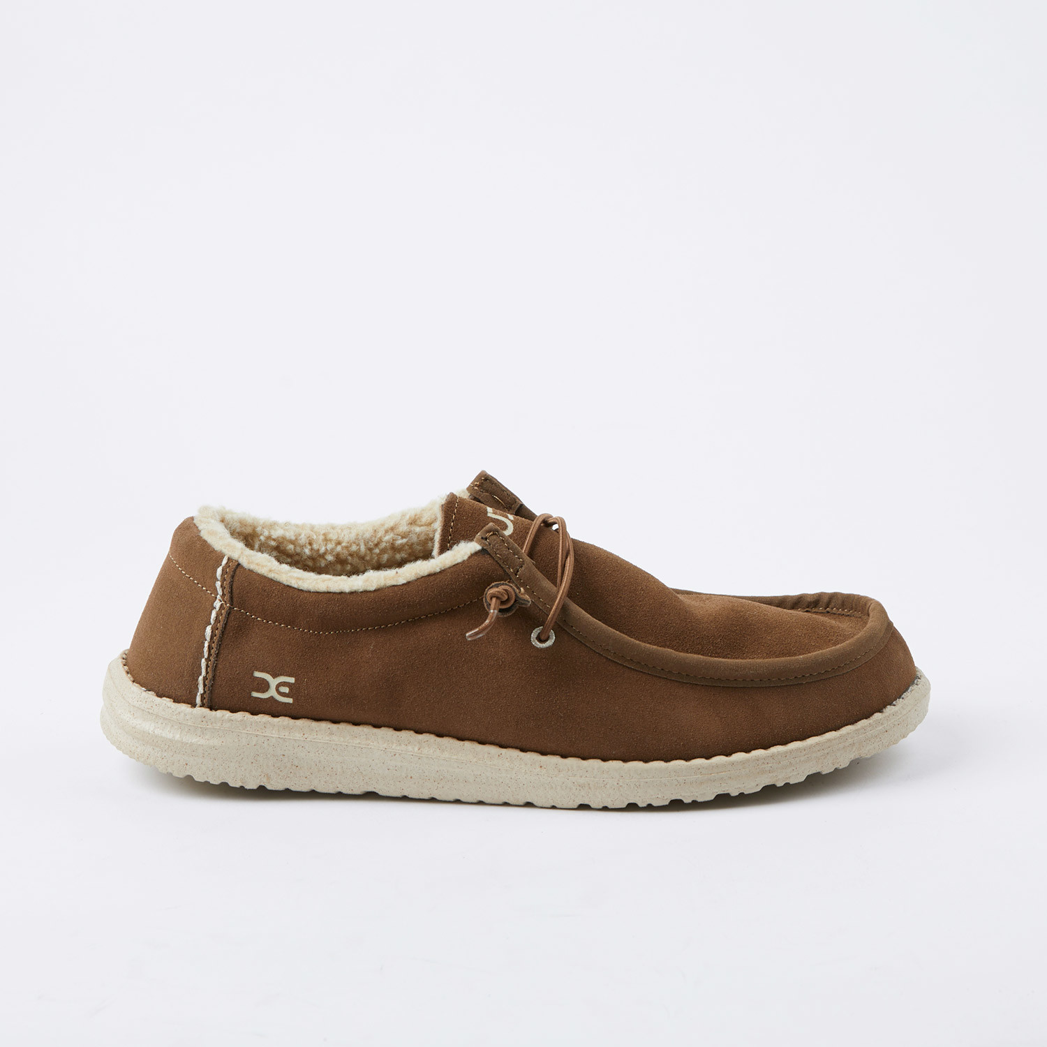 Wally Suede Shoe // Brown (US: 7) - Hey Dude Shoes - Touch of Modern