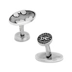 Sterling Batman Cufflinks