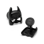 Satin Black Batman Mask Cufflinks