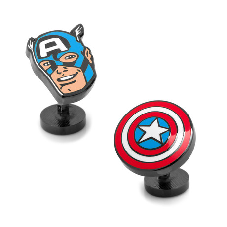 Captain America Comics Pair Cufflinks