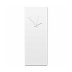 Whiteout Clock // White Hands (Small)
