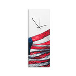 USA Flag Clock