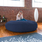 Chenille Cocoon Bean Bag (Plum)