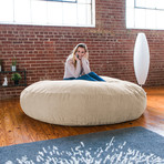 Chenille Cocoon Bean Bag (Plum)