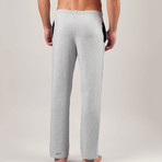 Essential Cotton Stretch Lounge Pant // Metro Grey Heather (L)