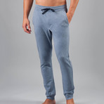24/7 French Terry Lounge Pant // Dusk Heather (XL)