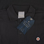Target Polo Shirt // Dark Gray (M)