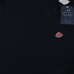 Emblem Polo Shirt // Navy (XL)