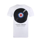 Vinyl Target T-Shirt // White (S)
