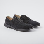 Vinci Wing-Tip Oxford // Charcoal (US: 7)