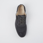 Vinci Wing-Tip Oxford // Charcoal (US: 12)