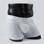 Package Lift Boxer Brief // White (S)