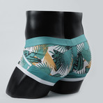 Printed Anatomic Trunk // Turquoise (S)