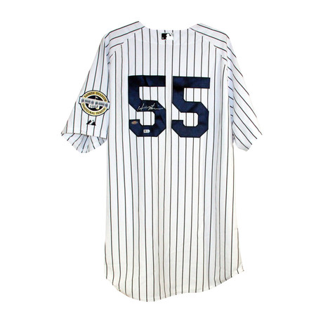 Signed Yankees Authentic Home Jersey // Hideki Matsui
