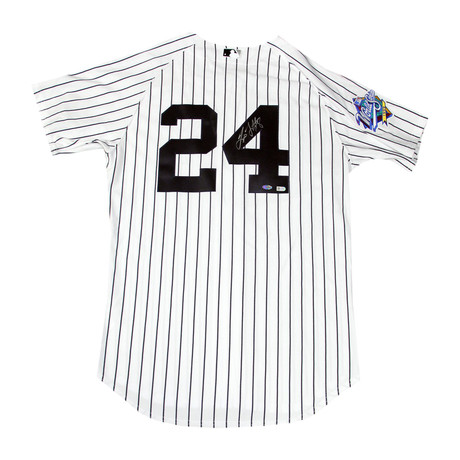 Signed Yankees Authentic Pinstripe Jersey // Tino Martinez