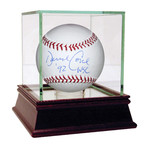 Signed MLB Baseball + 92 WSC Inscription // David Cone