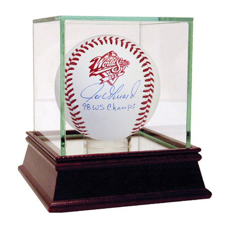 Signed 1998 World Series Baseball // Joe Girardi