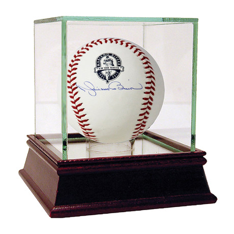 Signed Retirement Logo Baseball // Mariano Rivera