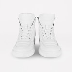 Caution Hi-Top Sneaker // White (US: 12)