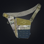 Cache L1 // Stealth Side Bag // Right Shoulder (Titanium Green)